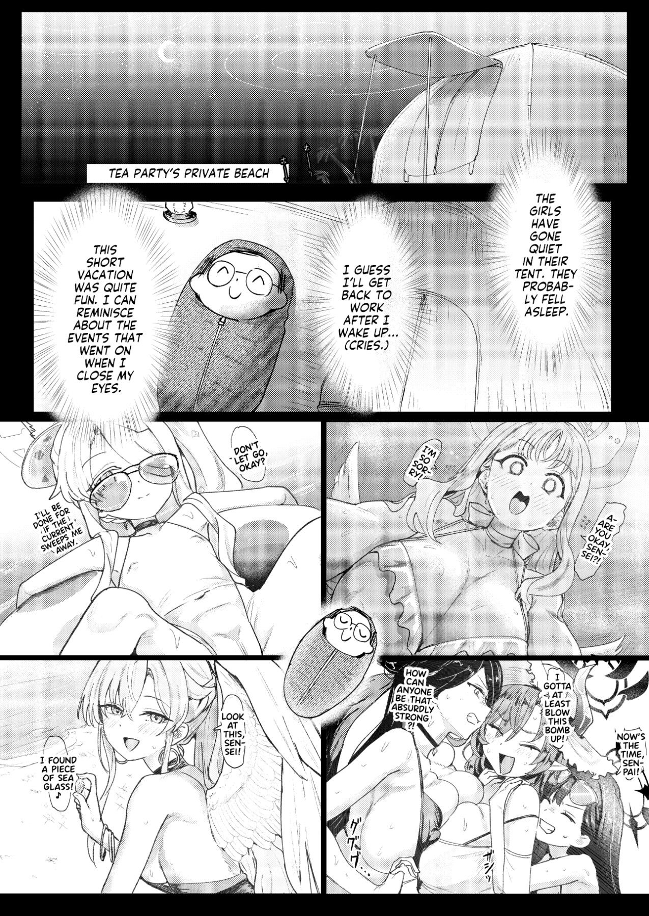 Hentai Manga Comic-I Just Wanna Bang Under the Summer Starry Sky!-Read-2